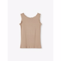 NAME IT Blonde Tanktop Jacce Mocha Meringue